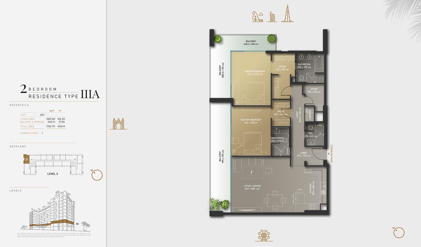 2 Bedroom